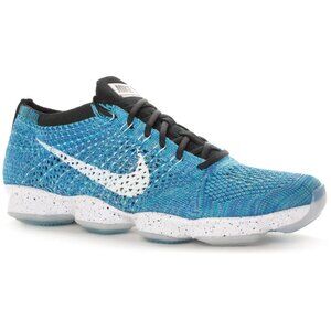 Nike Flyknit Zoom Agility Running Shoes Game Royal Blue sz 7.5 Women's Sneakers